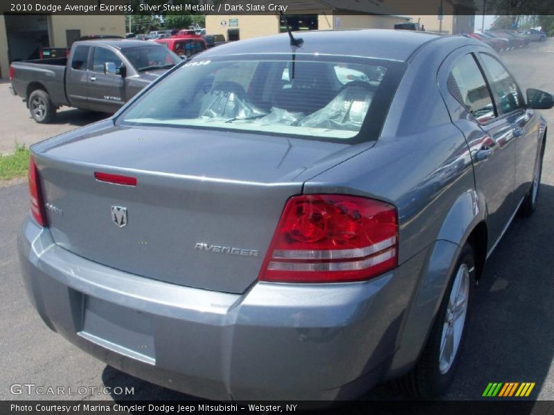 Silver Steel Metallic / Dark Slate Gray 2010 Dodge Avenger Express