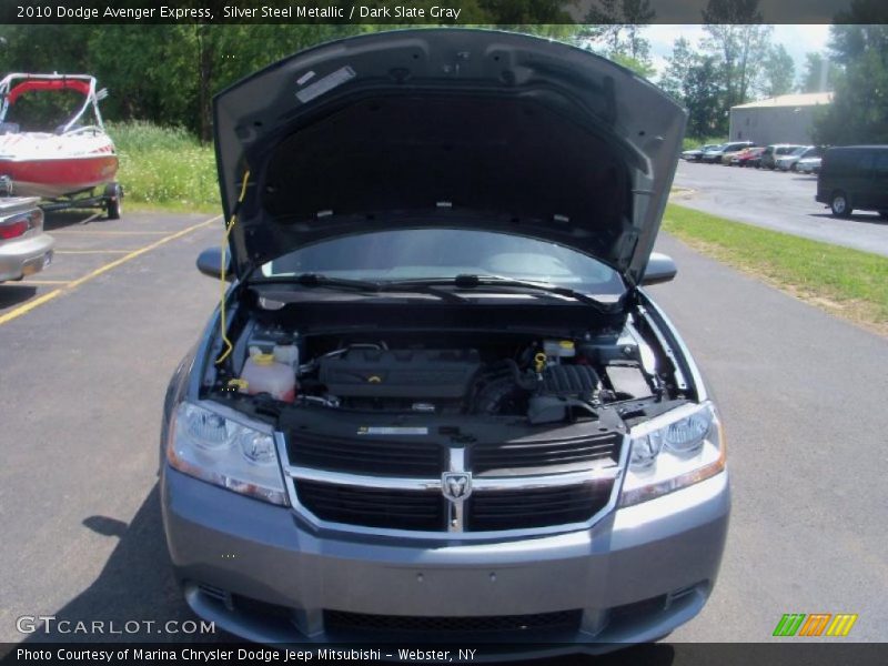 Silver Steel Metallic / Dark Slate Gray 2010 Dodge Avenger Express
