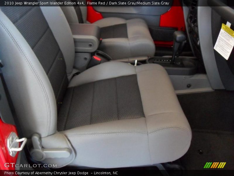 Flame Red / Dark Slate Gray/Medium Slate Gray 2010 Jeep Wrangler Sport Islander Edition 4x4