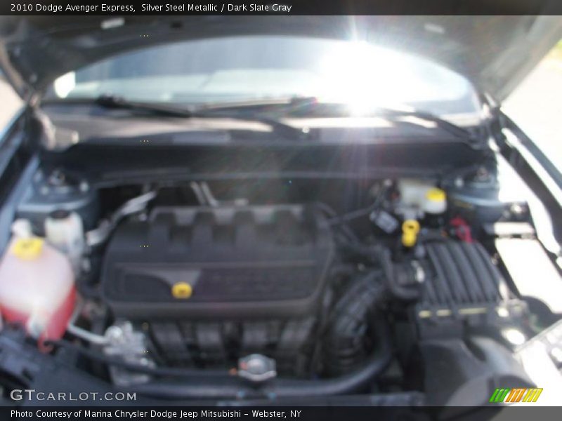 Silver Steel Metallic / Dark Slate Gray 2010 Dodge Avenger Express
