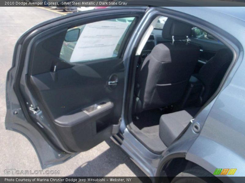 Silver Steel Metallic / Dark Slate Gray 2010 Dodge Avenger Express