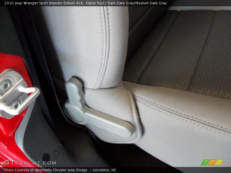 Flame Red / Dark Slate Gray/Medium Slate Gray 2010 Jeep Wrangler Sport Islander Edition 4x4