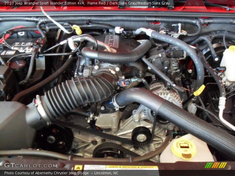 Flame Red / Dark Slate Gray/Medium Slate Gray 2010 Jeep Wrangler Sport Islander Edition 4x4
