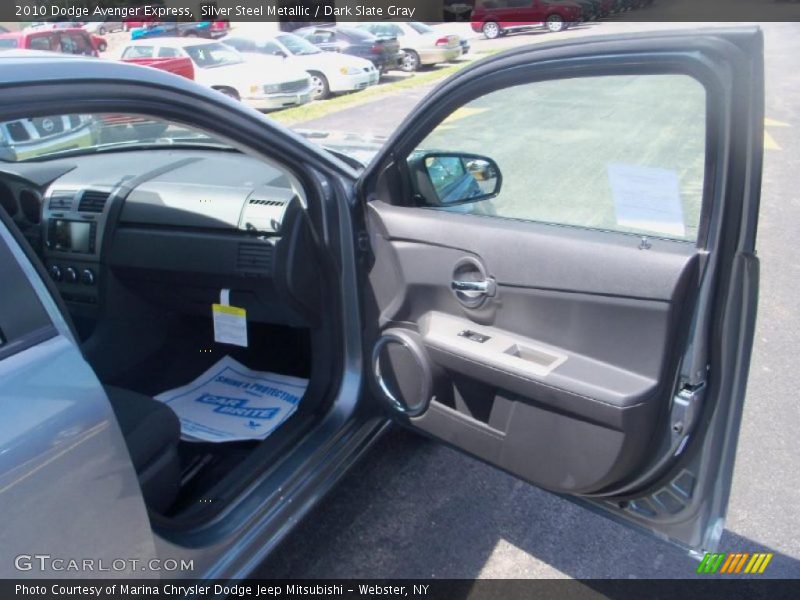 Silver Steel Metallic / Dark Slate Gray 2010 Dodge Avenger Express