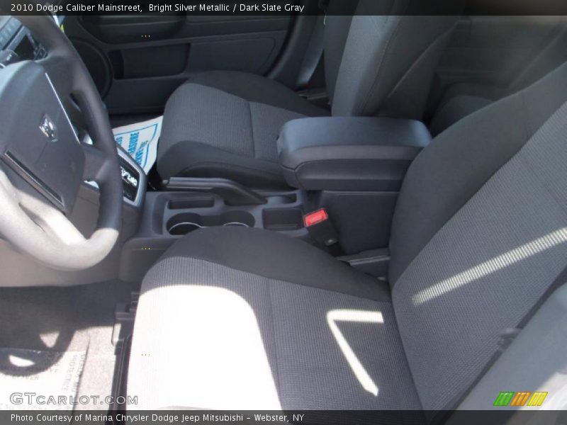 Bright Silver Metallic / Dark Slate Gray 2010 Dodge Caliber Mainstreet