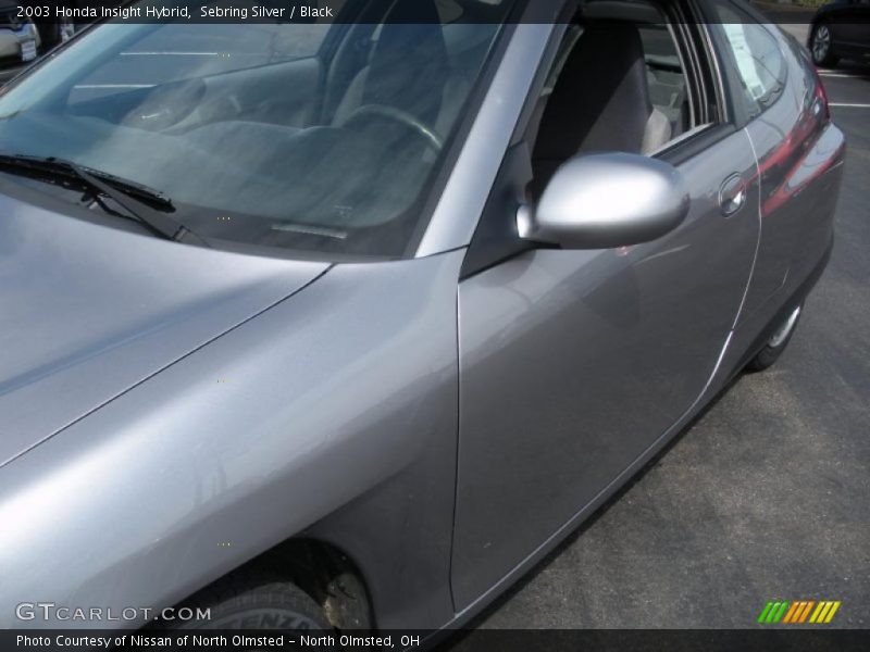 Sebring Silver / Black 2003 Honda Insight Hybrid