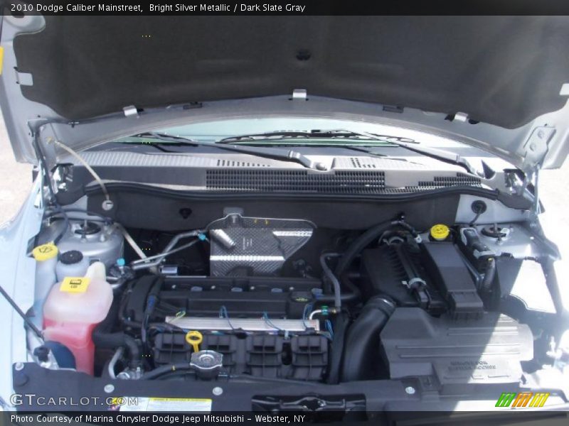 Bright Silver Metallic / Dark Slate Gray 2010 Dodge Caliber Mainstreet