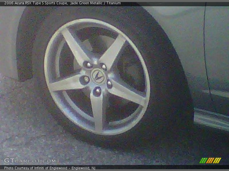 Jade Green Metallic / Titanium 2006 Acura RSX Type S Sports Coupe