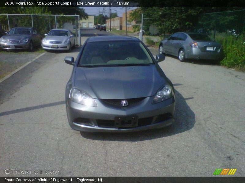 Jade Green Metallic / Titanium 2006 Acura RSX Type S Sports Coupe