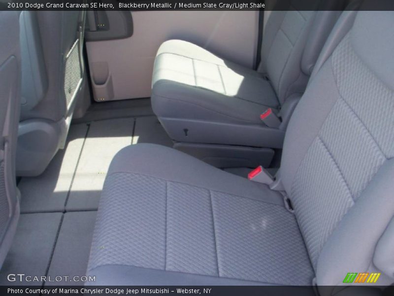 Blackberry Metallic / Medium Slate Gray/Light Shale 2010 Dodge Grand Caravan SE Hero