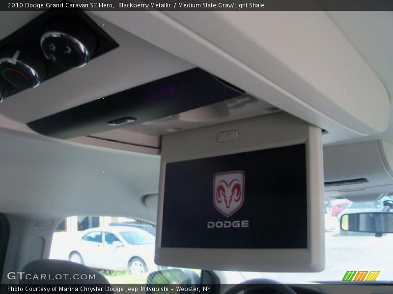 Blackberry Metallic / Medium Slate Gray/Light Shale 2010 Dodge Grand Caravan SE Hero