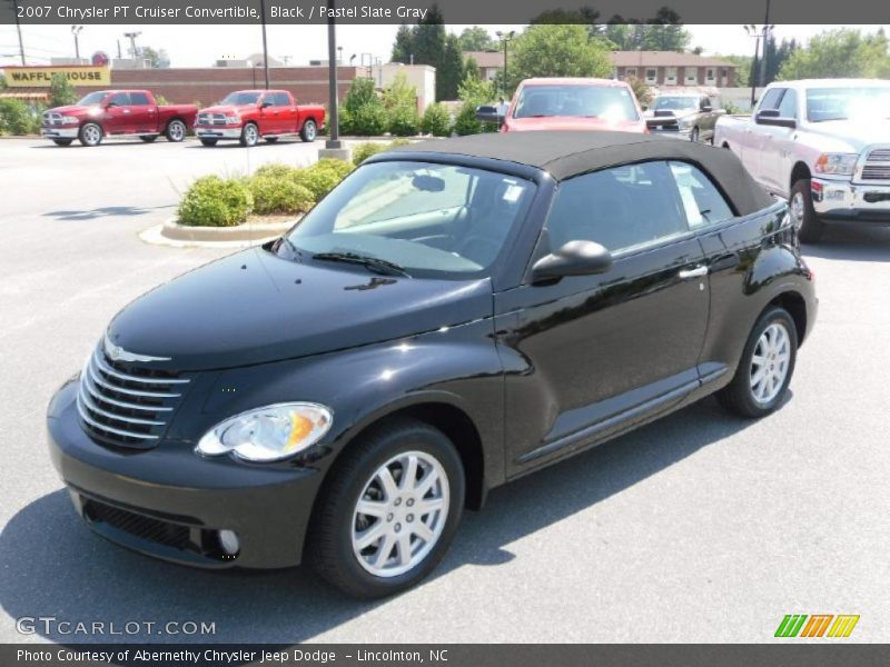 Black / Pastel Slate Gray 2007 Chrysler PT Cruiser Convertible