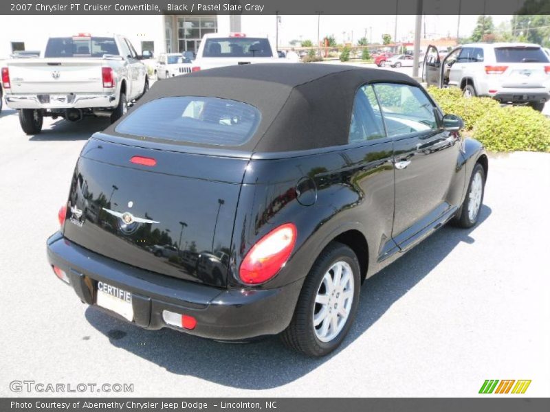 Black / Pastel Slate Gray 2007 Chrysler PT Cruiser Convertible