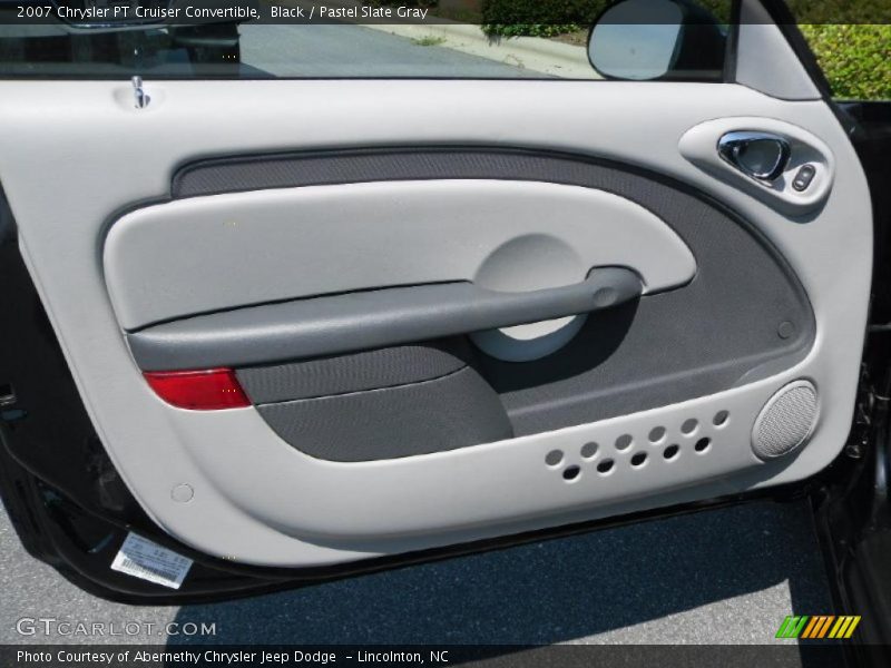 Black / Pastel Slate Gray 2007 Chrysler PT Cruiser Convertible