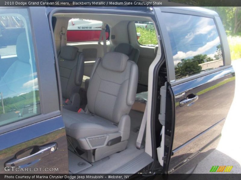 Blackberry Metallic / Medium Slate Gray/Light Shale 2010 Dodge Grand Caravan SE Hero