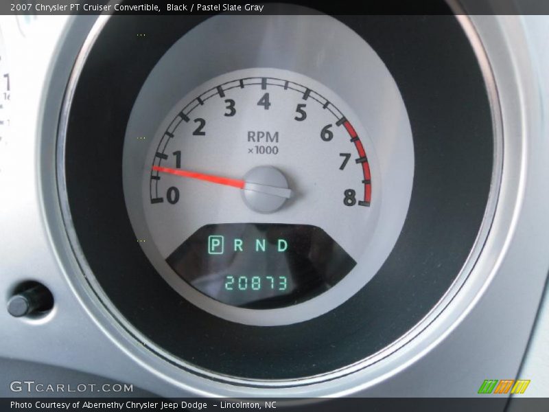 Black / Pastel Slate Gray 2007 Chrysler PT Cruiser Convertible