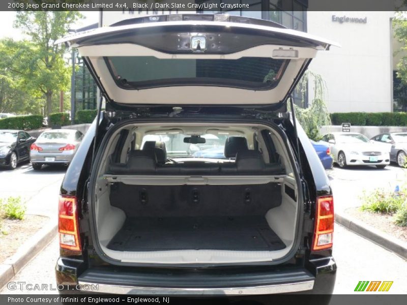 Black / Dark Slate Gray/Light Graystone 2008 Jeep Grand Cherokee Limited 4x4