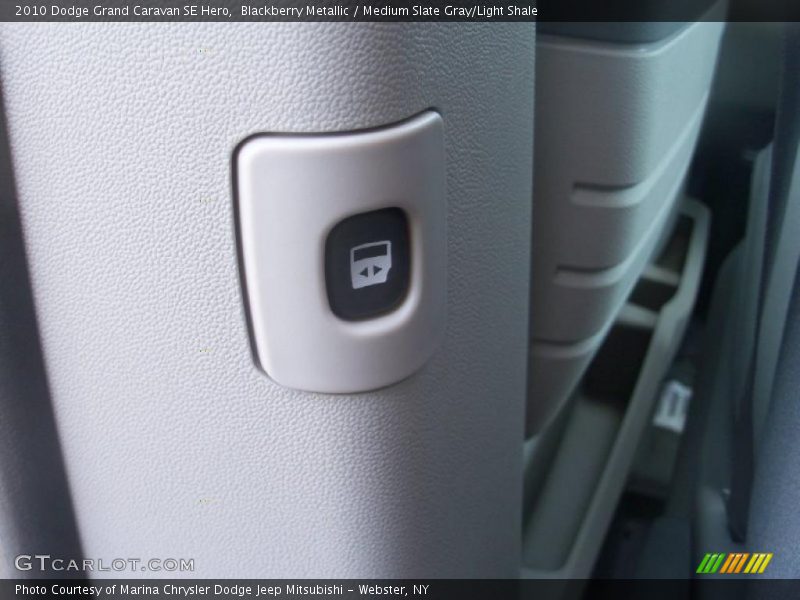 Blackberry Metallic / Medium Slate Gray/Light Shale 2010 Dodge Grand Caravan SE Hero