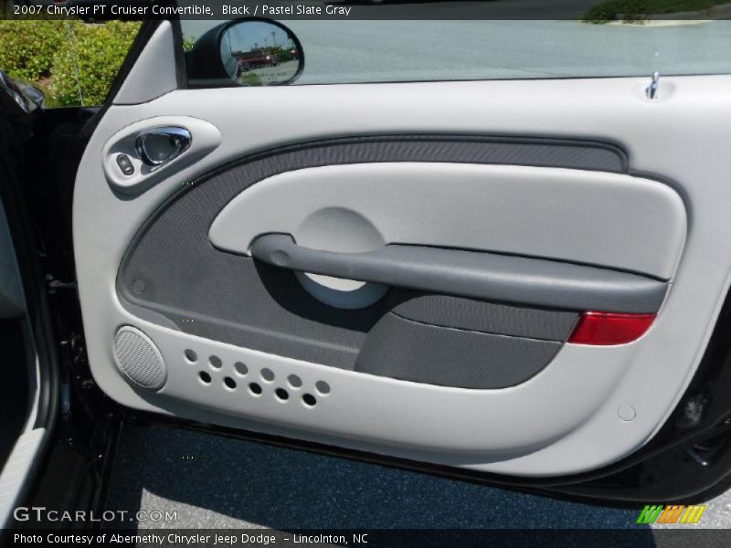 Black / Pastel Slate Gray 2007 Chrysler PT Cruiser Convertible