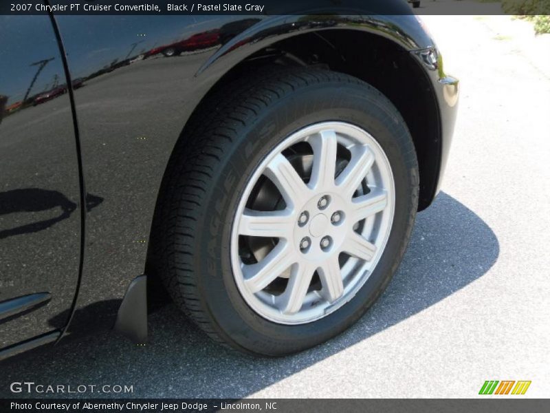 Black / Pastel Slate Gray 2007 Chrysler PT Cruiser Convertible
