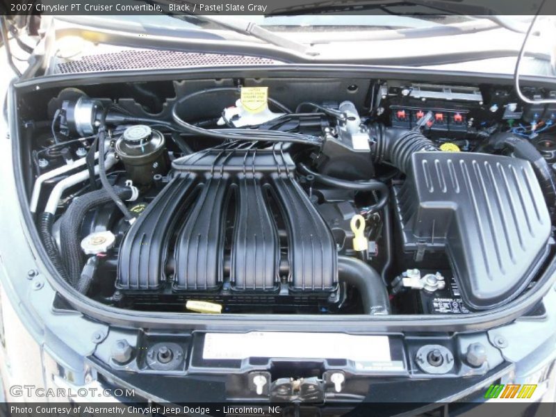 Black / Pastel Slate Gray 2007 Chrysler PT Cruiser Convertible