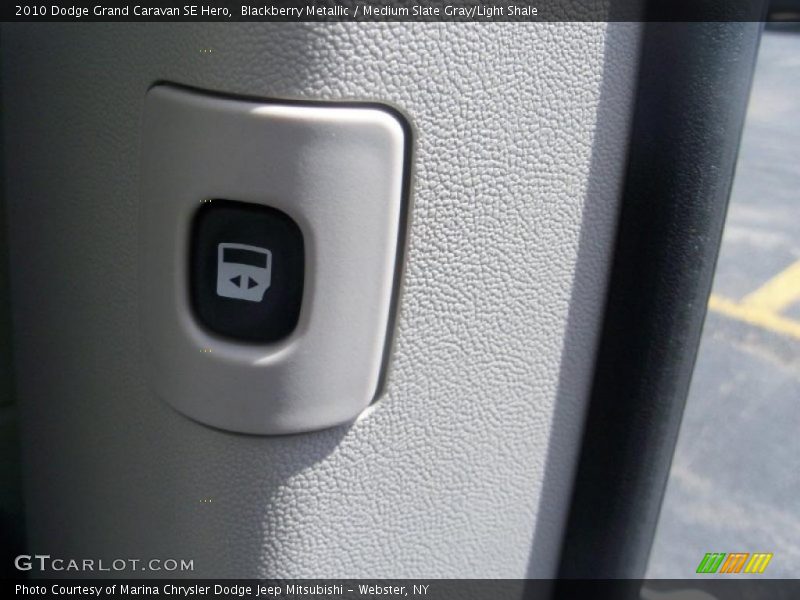Blackberry Metallic / Medium Slate Gray/Light Shale 2010 Dodge Grand Caravan SE Hero