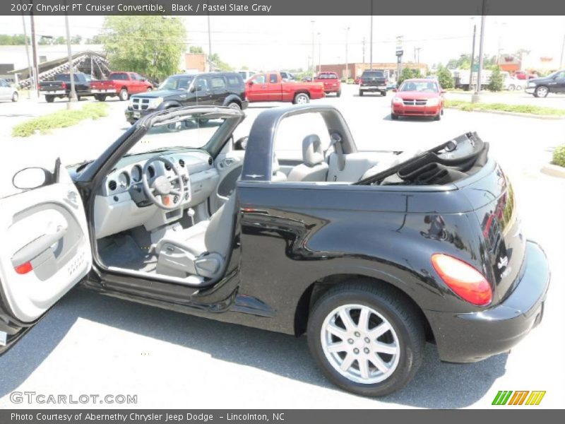 Black / Pastel Slate Gray 2007 Chrysler PT Cruiser Convertible