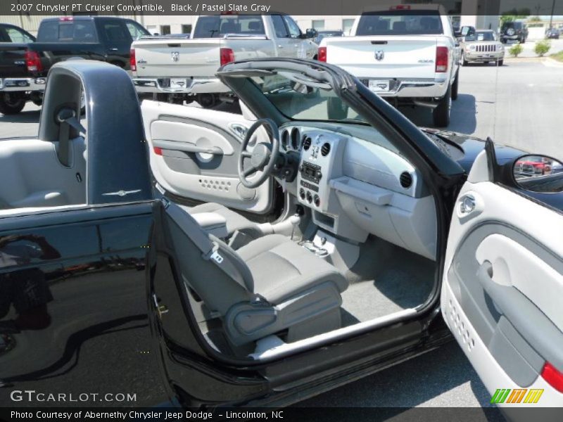 Black / Pastel Slate Gray 2007 Chrysler PT Cruiser Convertible