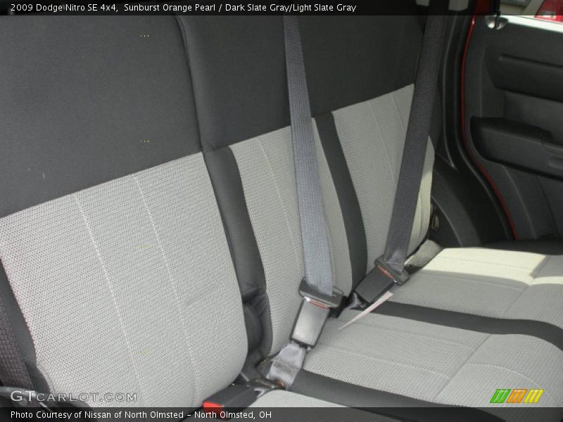 Sunburst Orange Pearl / Dark Slate Gray/Light Slate Gray 2009 Dodge Nitro SE 4x4