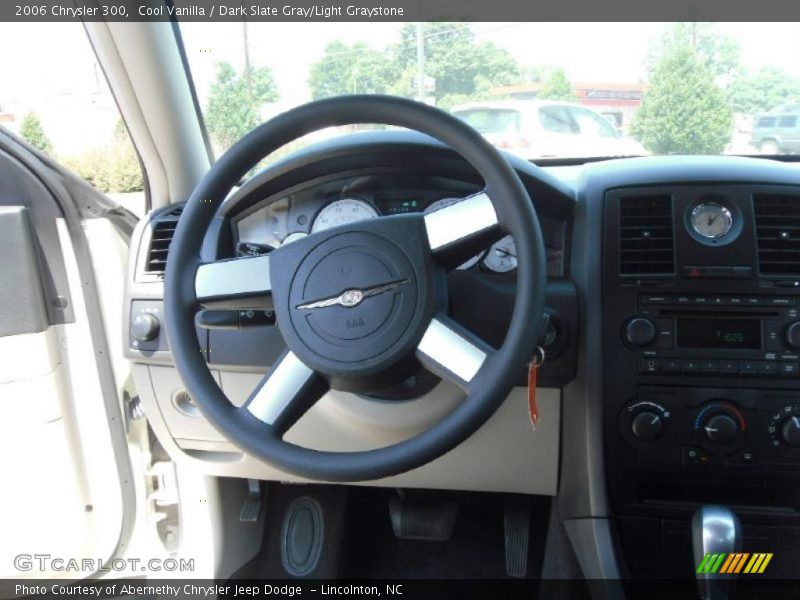 Cool Vanilla / Dark Slate Gray/Light Graystone 2006 Chrysler 300