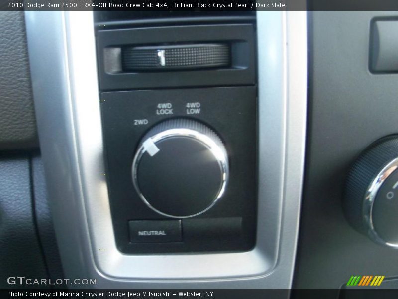 Brilliant Black Crystal Pearl / Dark Slate 2010 Dodge Ram 2500 TRX4-Off Road Crew Cab 4x4