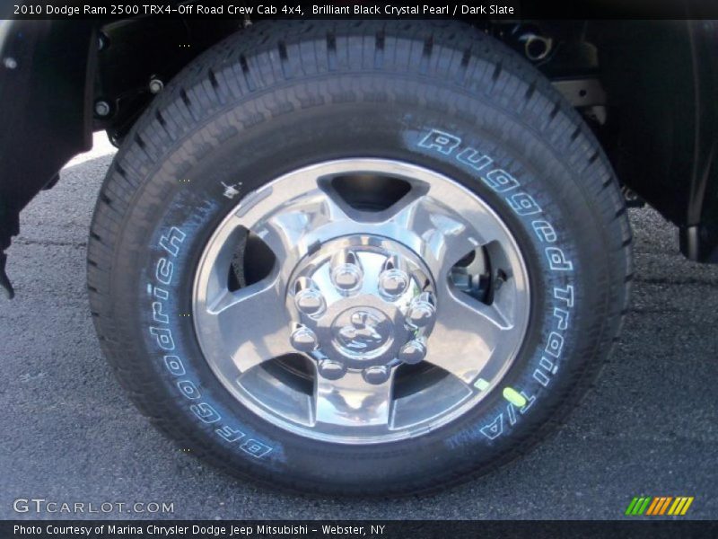 Brilliant Black Crystal Pearl / Dark Slate 2010 Dodge Ram 2500 TRX4-Off Road Crew Cab 4x4