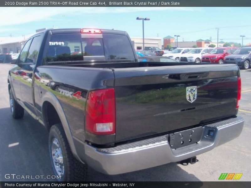 Brilliant Black Crystal Pearl / Dark Slate 2010 Dodge Ram 2500 TRX4-Off Road Crew Cab 4x4