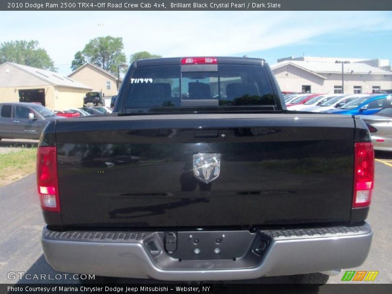 Brilliant Black Crystal Pearl / Dark Slate 2010 Dodge Ram 2500 TRX4-Off Road Crew Cab 4x4
