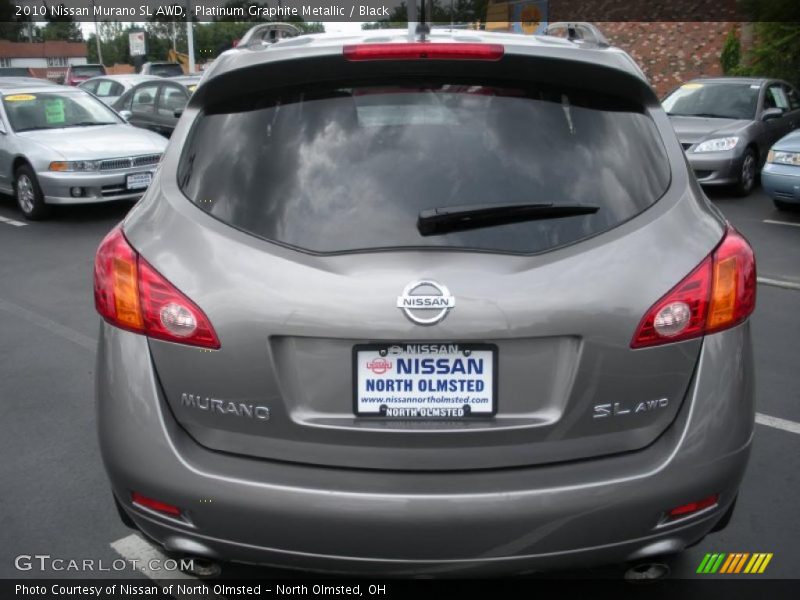 Platinum Graphite Metallic / Black 2010 Nissan Murano SL AWD