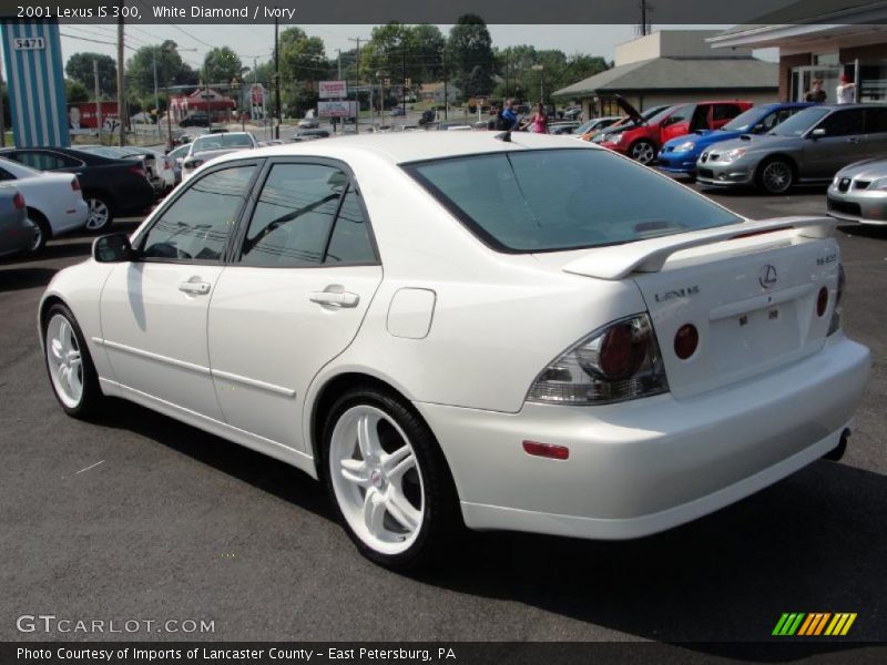 White Diamond / Ivory 2001 Lexus IS 300