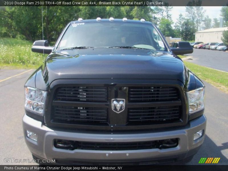 Brilliant Black Crystal Pearl / Dark Slate 2010 Dodge Ram 2500 TRX4-Off Road Crew Cab 4x4