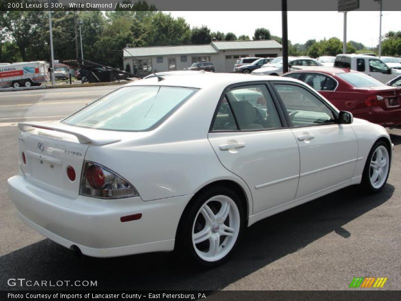 White Diamond / Ivory 2001 Lexus IS 300