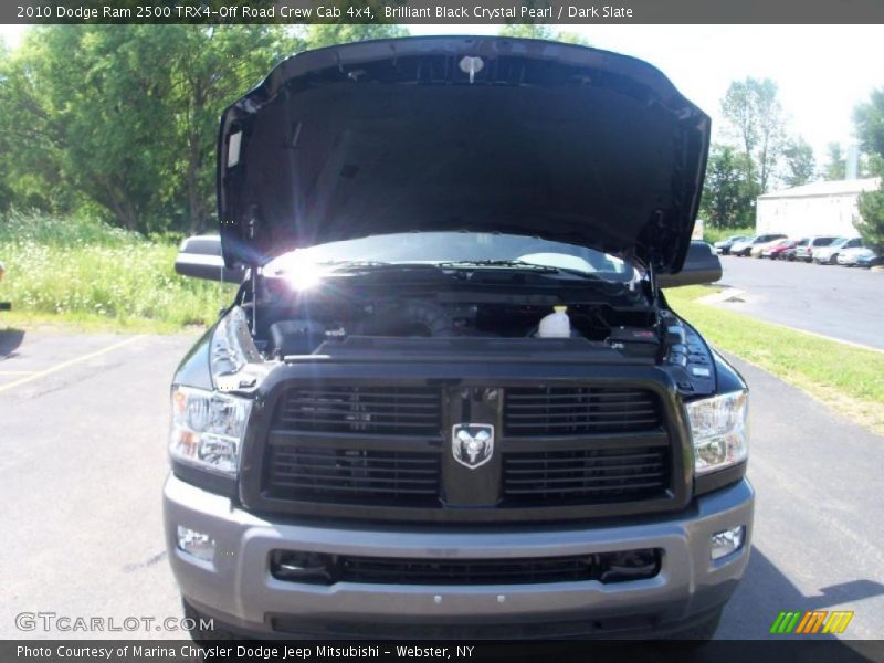 Brilliant Black Crystal Pearl / Dark Slate 2010 Dodge Ram 2500 TRX4-Off Road Crew Cab 4x4