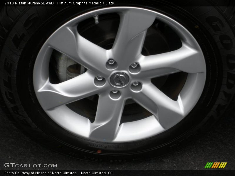 Platinum Graphite Metallic / Black 2010 Nissan Murano SL AWD