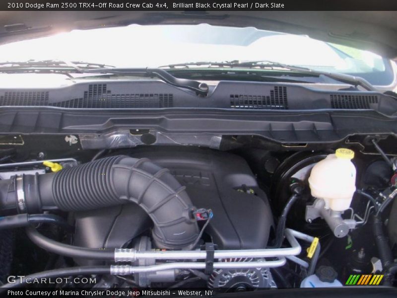 Brilliant Black Crystal Pearl / Dark Slate 2010 Dodge Ram 2500 TRX4-Off Road Crew Cab 4x4