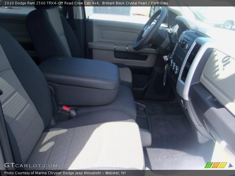 Brilliant Black Crystal Pearl / Dark Slate 2010 Dodge Ram 2500 TRX4-Off Road Crew Cab 4x4