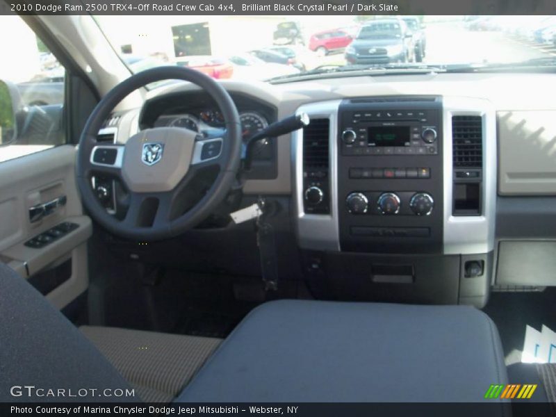 Brilliant Black Crystal Pearl / Dark Slate 2010 Dodge Ram 2500 TRX4-Off Road Crew Cab 4x4