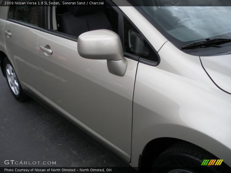 Sonoran Sand / Charcoal 2009 Nissan Versa 1.8 SL Sedan