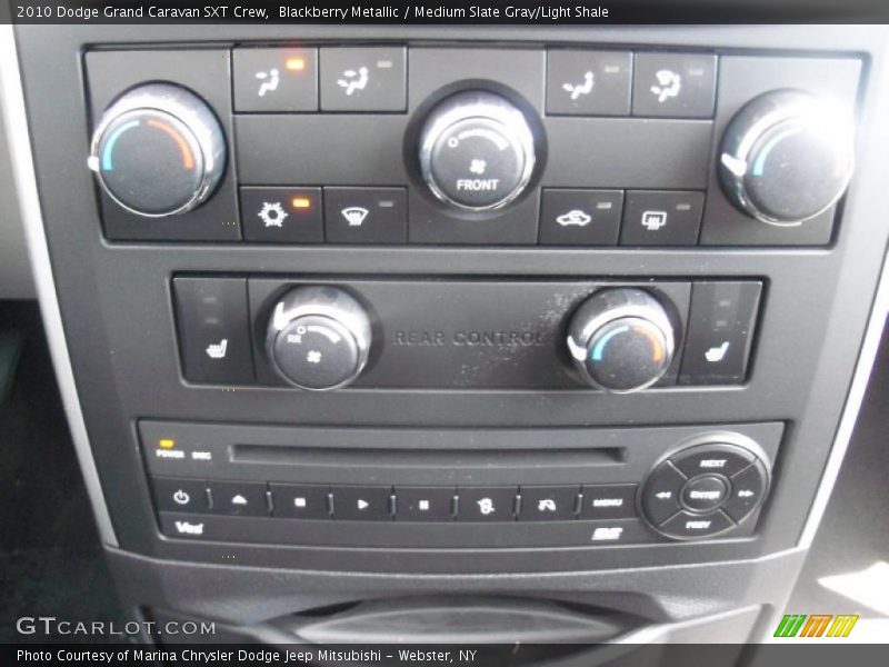 Blackberry Metallic / Medium Slate Gray/Light Shale 2010 Dodge Grand Caravan SXT Crew