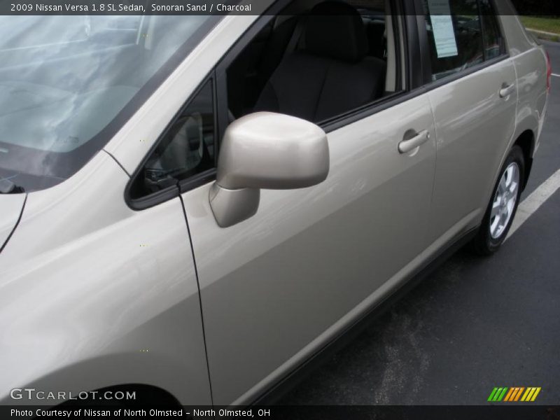 Sonoran Sand / Charcoal 2009 Nissan Versa 1.8 SL Sedan