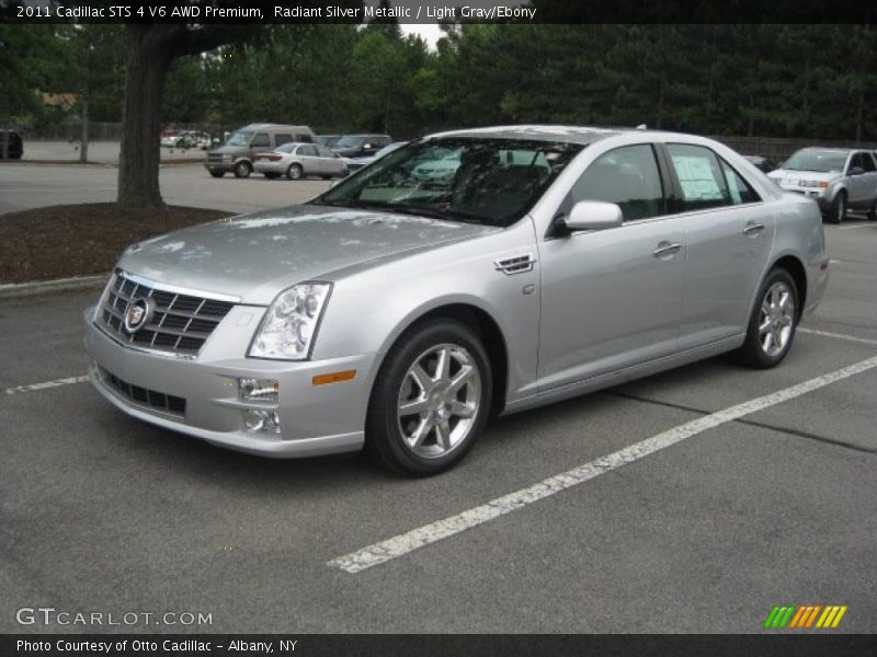 Radiant Silver Metallic / Light Gray/Ebony 2011 Cadillac STS 4 V6 AWD Premium