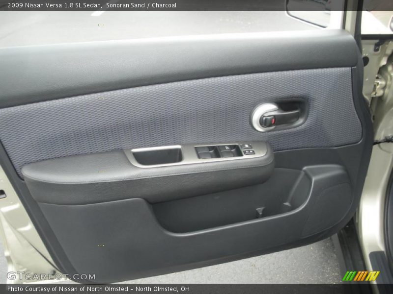 Sonoran Sand / Charcoal 2009 Nissan Versa 1.8 SL Sedan