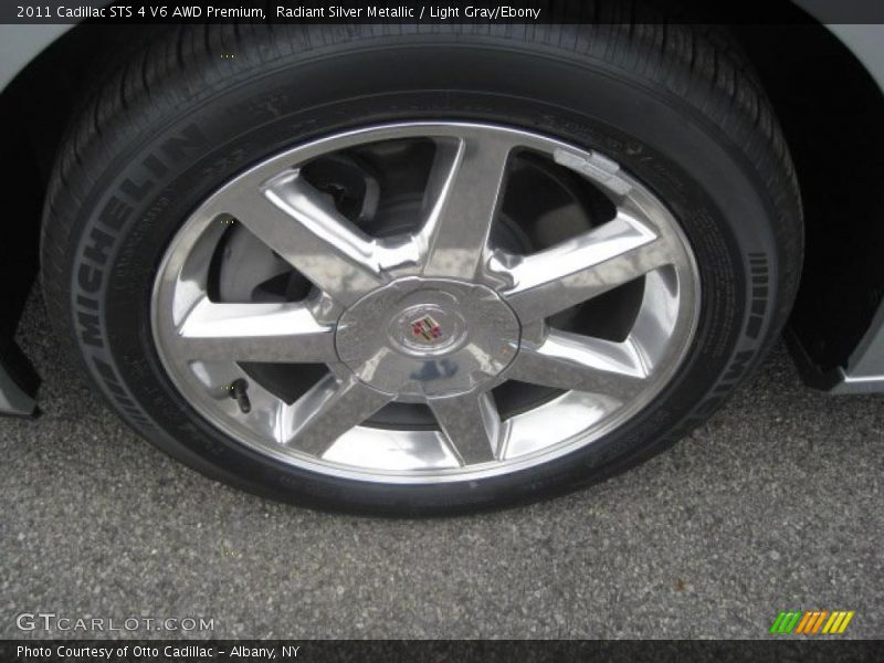 Radiant Silver Metallic / Light Gray/Ebony 2011 Cadillac STS 4 V6 AWD Premium