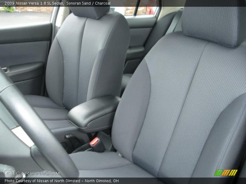Sonoran Sand / Charcoal 2009 Nissan Versa 1.8 SL Sedan